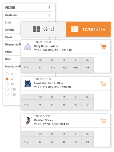 Real-time inventory availability